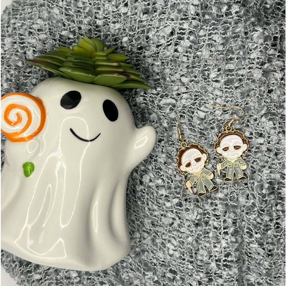 👻🎃Michael Myers Fishhook Earrings🎃👻